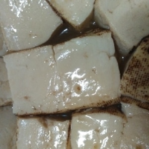 焼き豆腐の煮物